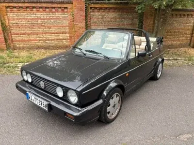 Gebraucht VW Golf Cabriolet 98 PS (72 kW) 1993 Schwarz Cabrio