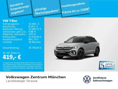 Używany VW T-Roc Cabriolet R-line 150 KM (110 kW) 2025 Srebrny SUV