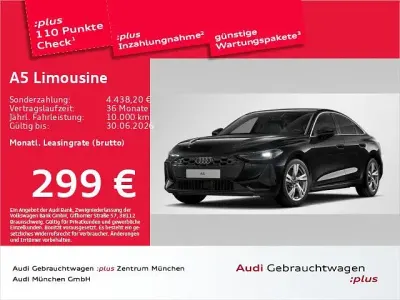 Brugt Audi A5 Performance 204 HK (150 kW) 2025 Sort Sedan