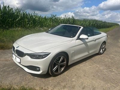 Gebraucht BMW 420 Sport Line 184 PS (135 kW) 2019 Weiß Cabrio
