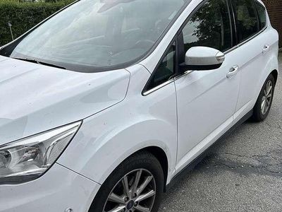Gebraucht Ford C-MAX Titanium 150 PS (110 kW) 2016 Weiß Van / Kleinbus