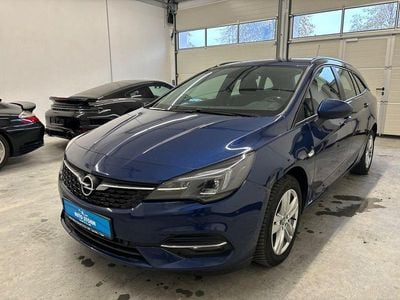 Gebraucht Opel Astra Business 122 PS (89 kW) 2021 Blau Kombi