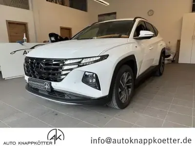Gebraucht Hyundai Tucson Prime 136 PS (100 kW) 2023 Atlas white / sol SUV