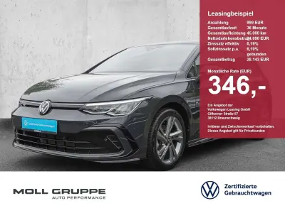 Gebraucht VW Golf VIII R-line 131 PS (96 kW) 2024 Uranograu (metallic) Limousine