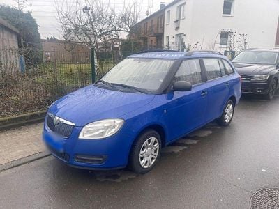 Gebraucht Skoda Fabia 60 PS (44 kW) 2009 Blau Kombi