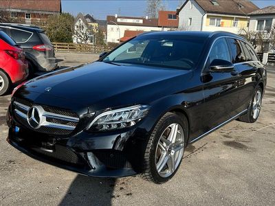 Schwarz Gebraucht 2019 Mercedes C300e Avantgarde Kombi | 21.500 € (Superpreis)