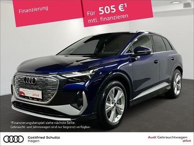 Gebraucht Audi Q4 e-tron S-Line 210 kW (286 PS) 2025 Blau SUV