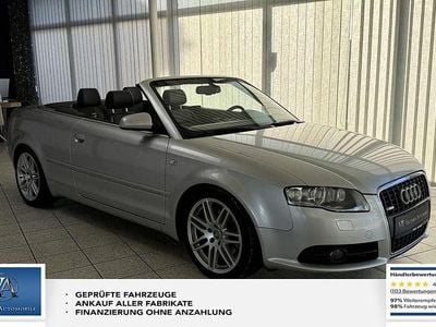 Silber Gebraucht 2009 Audi A4 Cabriolet S-Line Cabrio | 8.990 € (Fairer Preis)
