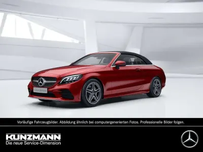 Gebraucht Mercedes C220 AMG 194 PS (142 kW) 2018 Rot Cabrio