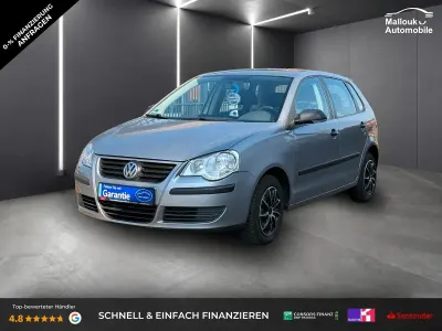 Gebraucht VW Polo Trendline 69 PS (50 kW) 2008 Silber Kleinwagen