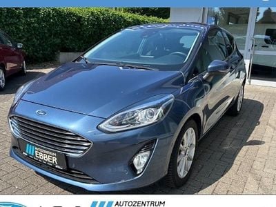 Blau Gebraucht 2019 Ford Fiesta Titanium Kleinwagen | 9.971 € (Guter Preis)
