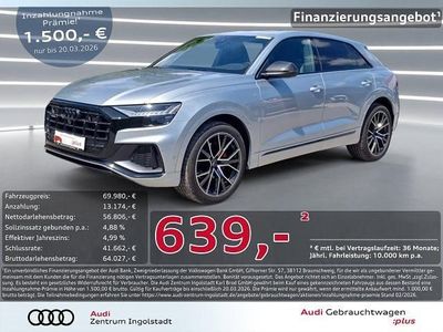Gebraucht Audi Q8 Competition 286 PS (210 kW) 2022 Satellitsilber metallic SUV