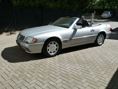 Brugt Mercedes SL320 231 HK (169 kW) 1994 Sølv Cabriolet