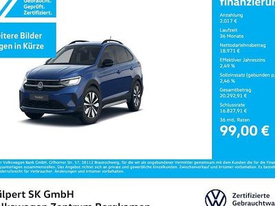 Gebraucht VW Taigo Goal 116 PS (85 kW) 2025 Blau SUV