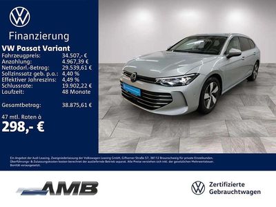 Gebraucht VW Passat Business 204 PS (150 kW) 2025 Oyster silver metallic Kombi