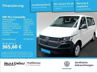 Gebraucht VW Caravelle Trendline 110 PS (80 kW) 2022 Weiß Van