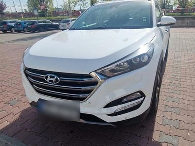 Second-hand Hyundai Tucson 185 CP (136 kW) 2016 Alb SUV