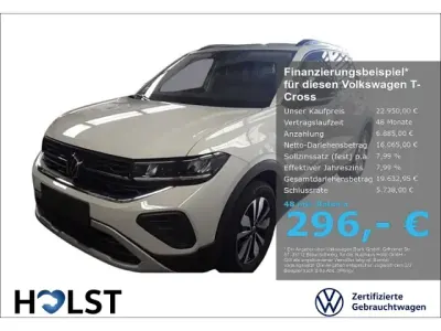 Gebraucht VW T-Cross Goal 95 PS (69 kW) 2025 Grau SUV