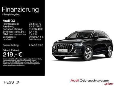 Gebraucht Audi Q3 Advanced 150 PS (110 kW) 2025 Schwarz SUV
