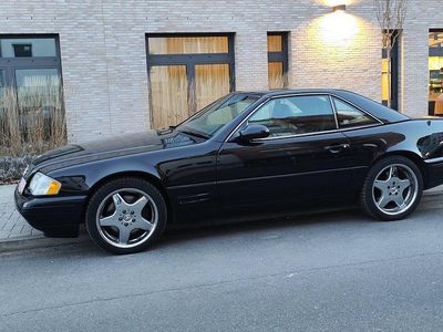 Gebraucht Mercedes SL500 AMG 306 PS (225 kW) 2000 Schwarz Cabrio