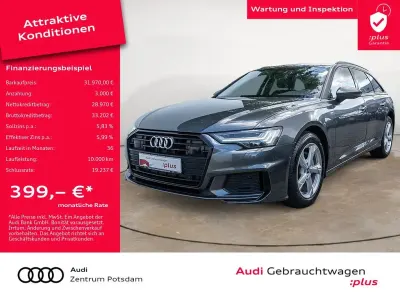 Gebraucht Audi A6 S-Line 204 PS (150 kW) 2023 Daytonagrau perleffekt Kombi