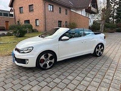 Gebraucht VW Golf Cabriolet GTI 211 PS (155 kW) 2012 Weiß Cabrio