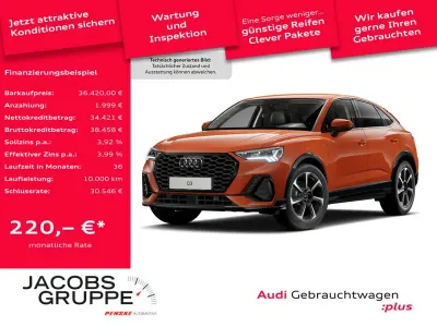 Gebraucht Audi Q3 Sportback Sport 150 PS (110 kW) 2025 Pulsorange SUV