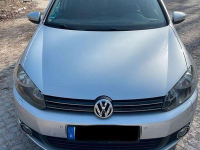 Gebraucht VW Golf VI Comfortline 122 PS (89 kW) 2010 Silber Kleinwagen