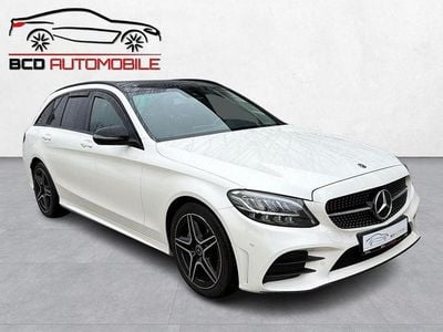 Gebraucht Mercedes C220 AMG 194 PS (142 kW) 2020 Weiß Limousine