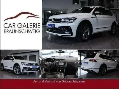 Gebraucht VW Tiguan Allspace Highline 150 PS (110 kW) 2021 Pure white SUV