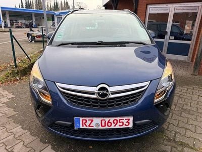 Gebraucht Opel Zafira Tourer Edition 136 PS (100 kW) 2015 Blau Van / Kleinbus