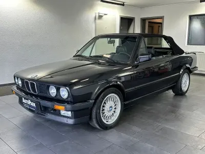 Gebraucht BMW 325 Cabriolet 1987 Schwarz Cabrio