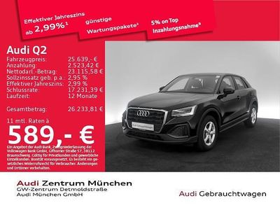 Gebraucht Audi Q2 Comfort 150 PS (110 kW) 2023 Mythosschwarz metallic SUV