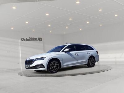 Gebraucht Skoda Octavia Style 150 PS (110 kW) 2021 Weiß met. Kombi