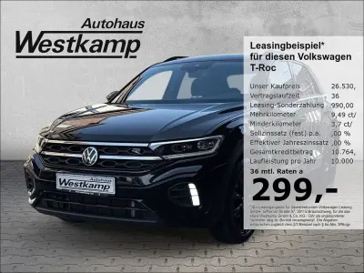 Gebraucht VW T-Roc Style 150 PS (110 kW) 2024 Schwarz SUV