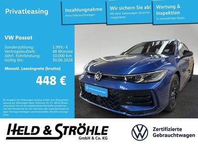 Second-hand VW Passat R-line 193 CP (141 kW) 2025 Albastru Break