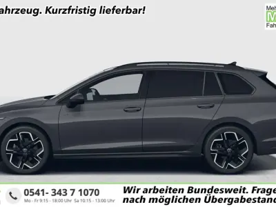 Neu VW Golf VIII R-line 150 PS (110 kW) 2026 Delfingrau metallic Kombi