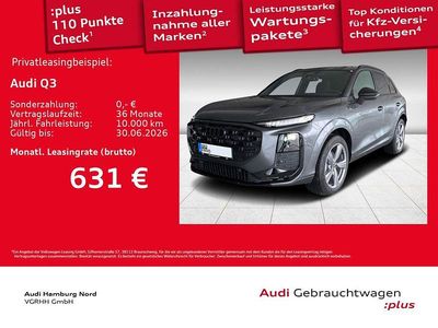Gebraucht Audi Q3 S-Line 150 PS (110 kW) 2026 6y daytonagrau perleffekt SUV