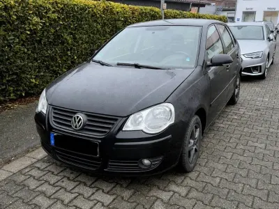 Gebraucht VW Polo United 60 PS (44 kW) 2008 Schwarz Kleinwagen