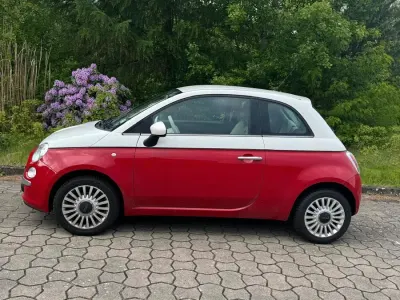 Używany Fiat 500 Lounge 69 KM (50 kW) 2012 Czerwony Hatchback