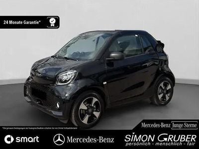 Begagnad Smart ForTwo Electric Drive Exclusive 60 kW (82 HK) 2024 Svart Cab