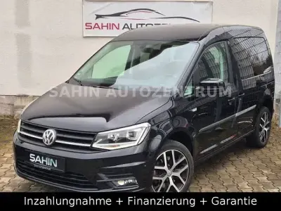 Gebraucht VW Caddy 150 PS (110 kW) 2019 Schwarz Van / Kleinbus