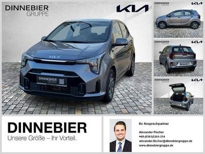 Grau (metallic) Gebraucht 2024 Kia Picanto Vision Kleinwagen | 16.990 € (Fairer Preis)