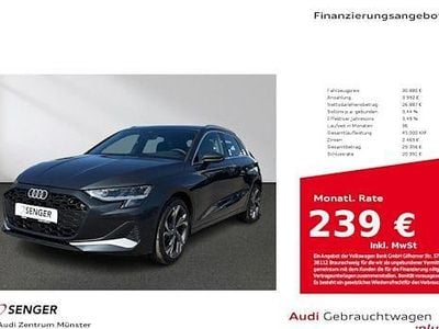 Usata Audi A3 Advanced 116 CV (85 kW) 2025 Grigio Berlina