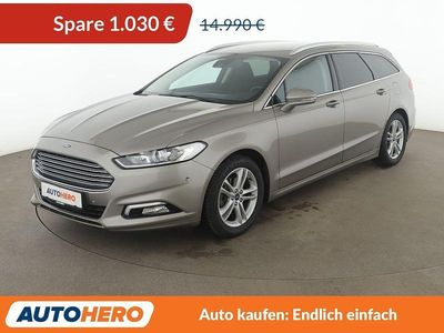 Gebraucht Ford Mondeo Titanium 160 PS (117 kW) 2018 Grau Kombi