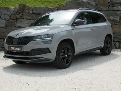 Gebraucht Skoda Karoq SportLine 150 PS (110 kW) 2019 Steelgrau SUV