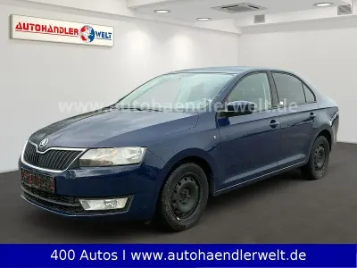 Używany Skoda Rapid Active 90 KM (66 kW) 2015 Niebieski Hatchback