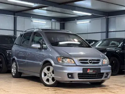 Gebraucht Opel Zafira Design Edition 125 PS (91 kW) 2005 Silber Van / Kleinbus