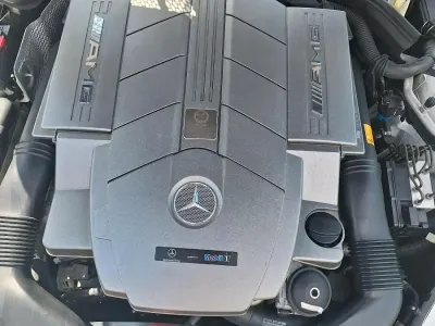 Gebraucht Mercedes SLK55 AMG AMG 360 PS (264 kW) 2005 Weiß Cabrio