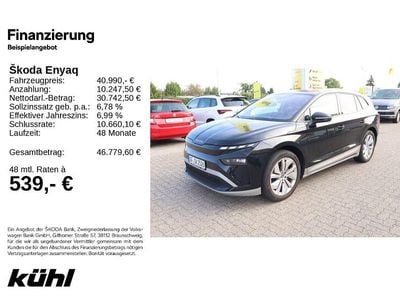Schwarzmagic perleffekt Gebraucht 2025 Skoda Enyaq iV Loft SUV | 40.690 € (Fairer Preis)